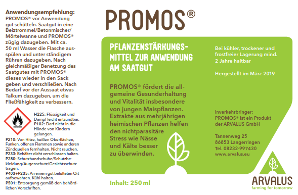 PROMOS® – Pflanzenstärkungsmittel zur Anwendung am Saatgut