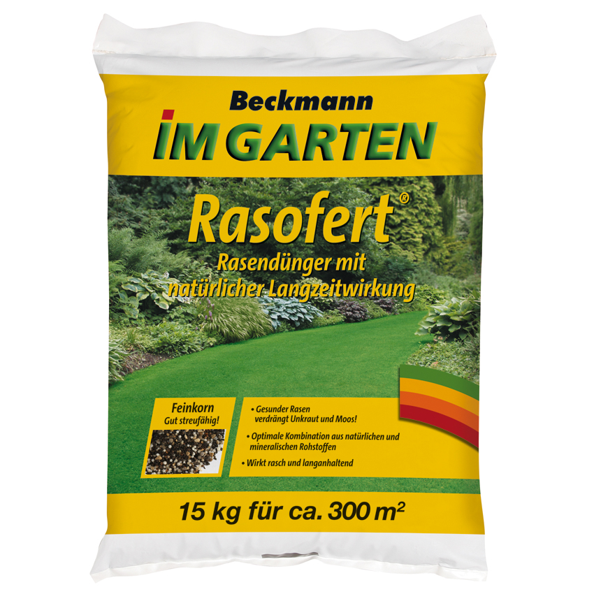 Rasofert® Rasendünger mit natürlicher Langzeitwirkung