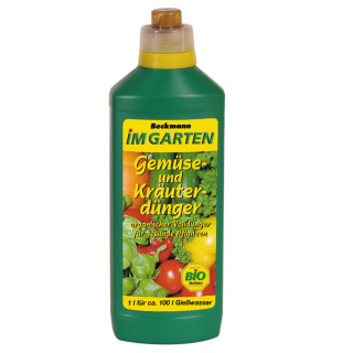 Bio Gemüse- und Kräuterdünger flüssig (1 Liter) Bio Gemüse- und Kräuterdünger flüssig (1 Liter)