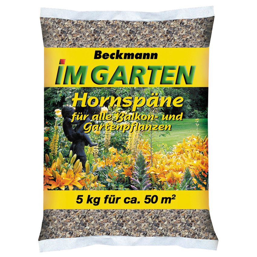 WOOTONG Bio Hornspäne Dünger 5 Kg - Organischer Universaldünger Für Gemüse, Blumen & Pflanzen