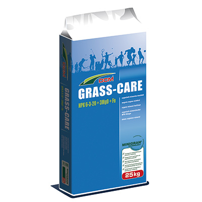 Concime autunnale premium per erba DCM Grass Care - 25 kg